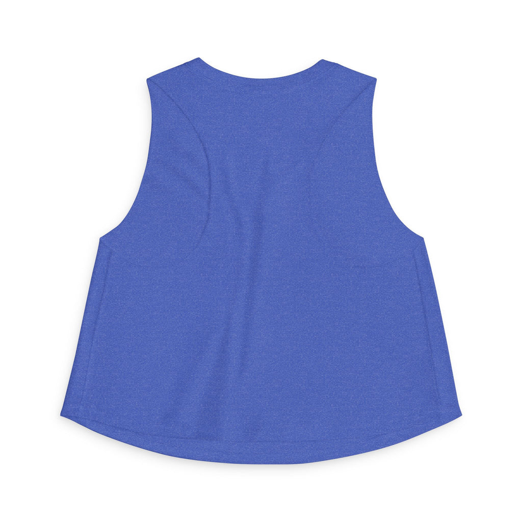 Women's Crop Top — Minimal White Cropped Tank