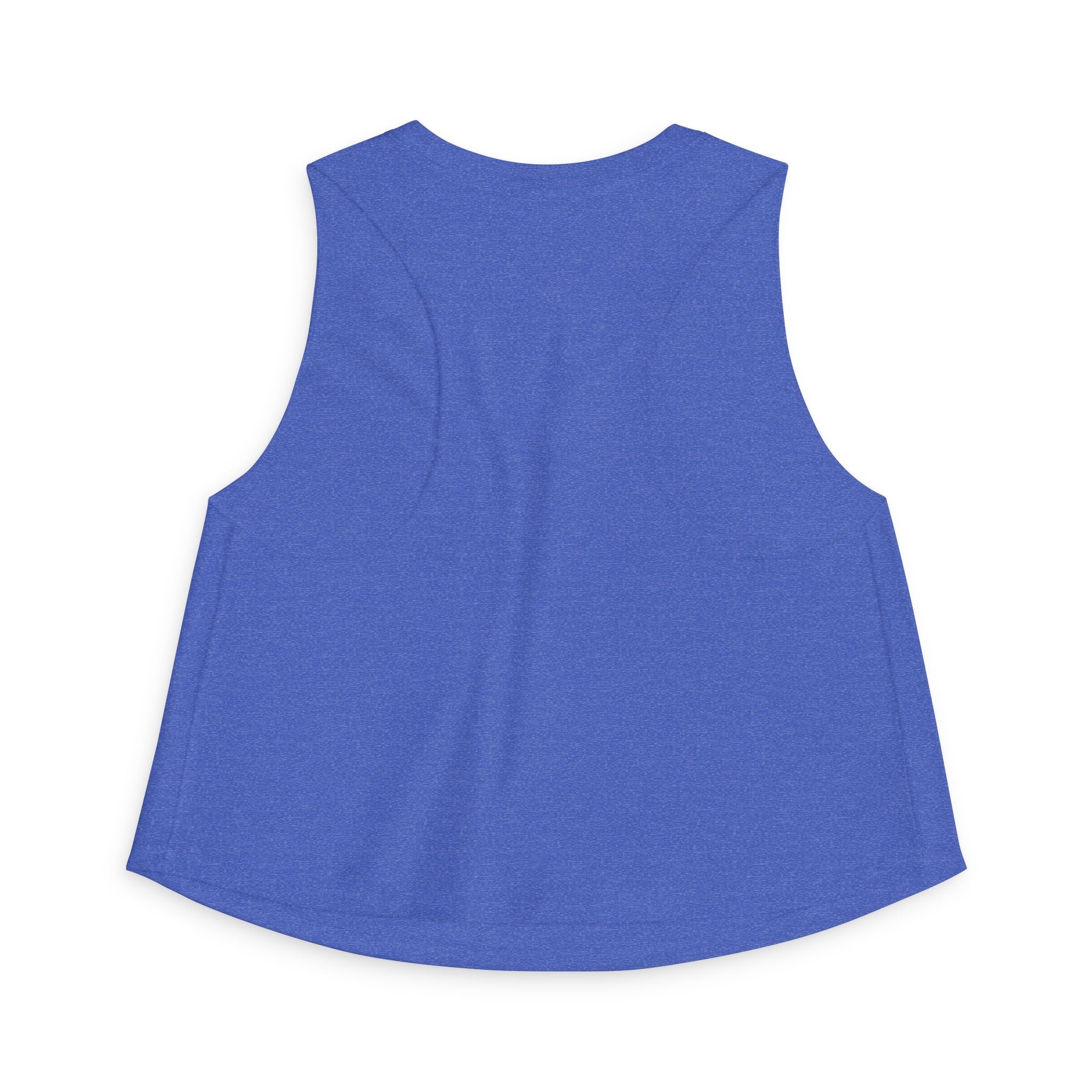 Women's Crop Top — Minimal White Cropped Tank