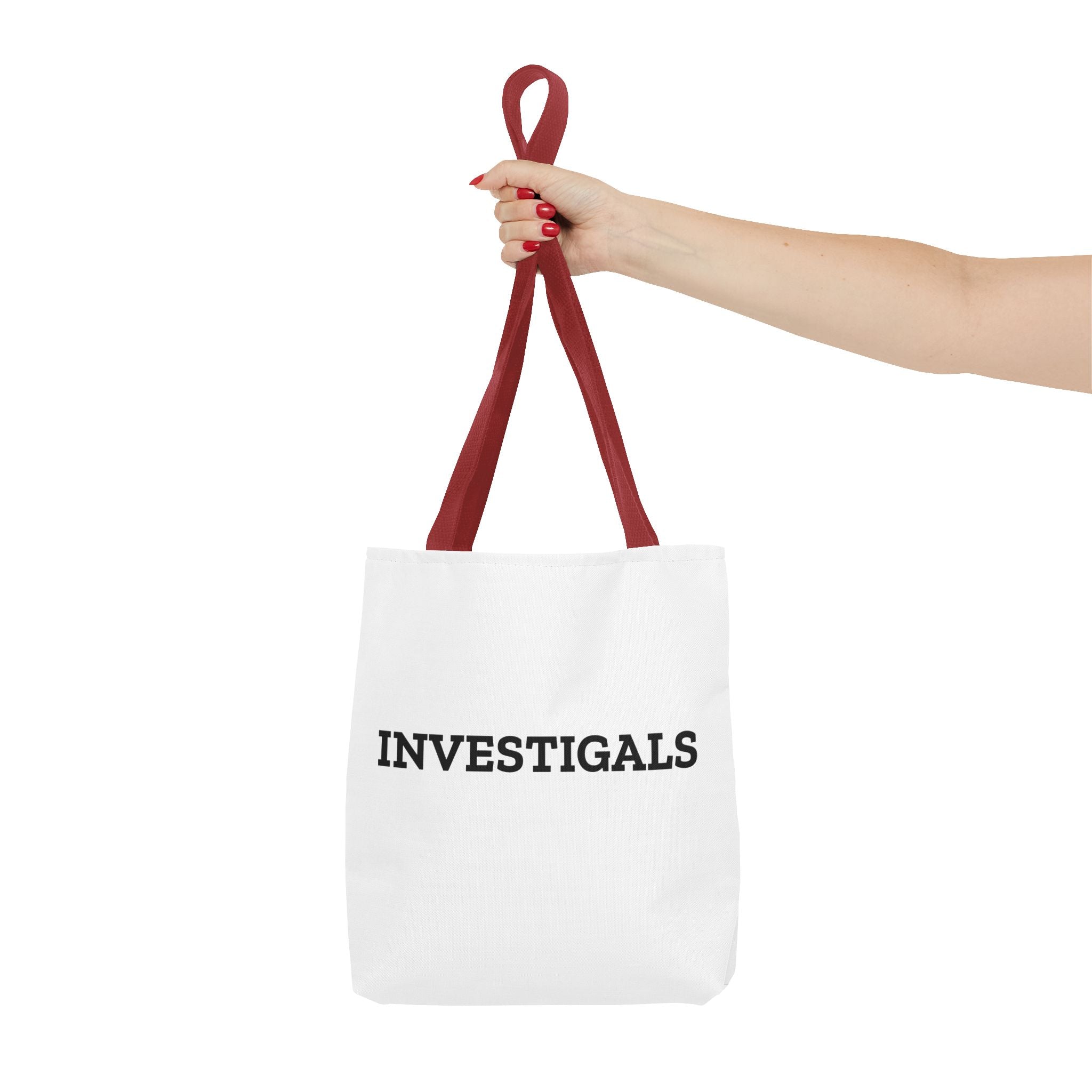 Investigals Tote Bag – Funny Mystery & Detective Quote Canvas Tote