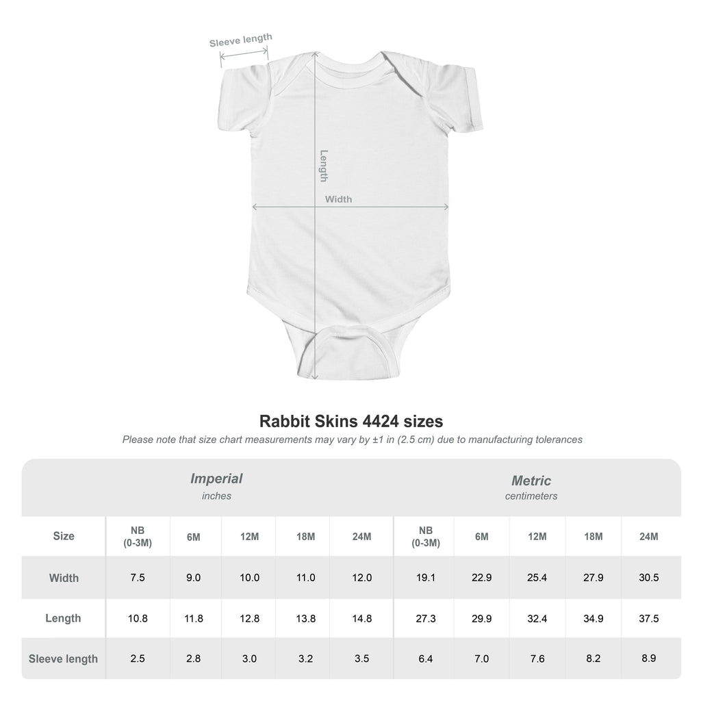 Investigals Infant Bodysuit — Cute Minimalist Baby Onesie