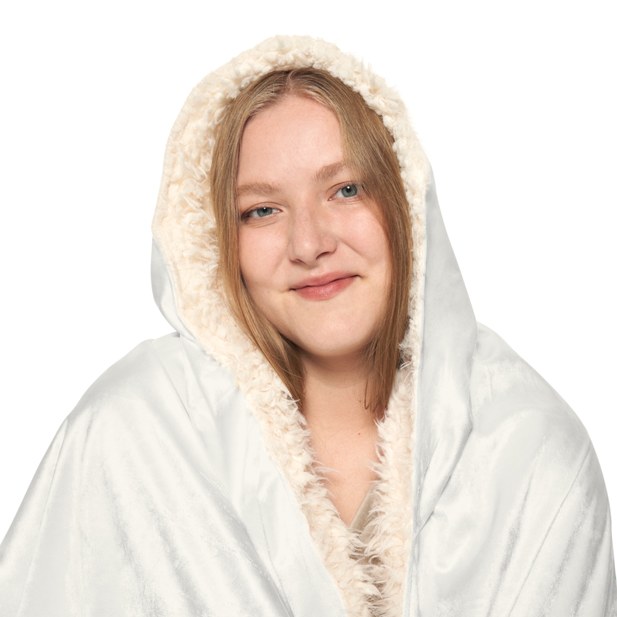 Hooded Blanket – “INVESTIGALS” Cozy Snuggle Throw for True-Crime Fans