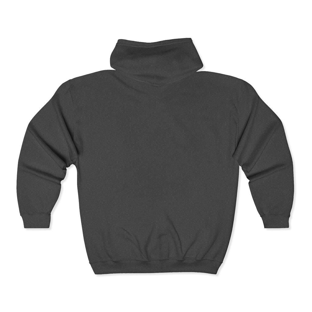 Investigals Zip Hoodie — Vintage Script Full‑Zip Sweatshirt