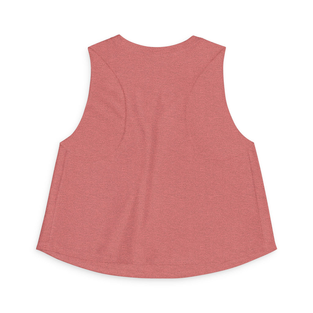 Women's Crop Top — Minimal White Cropped Tank