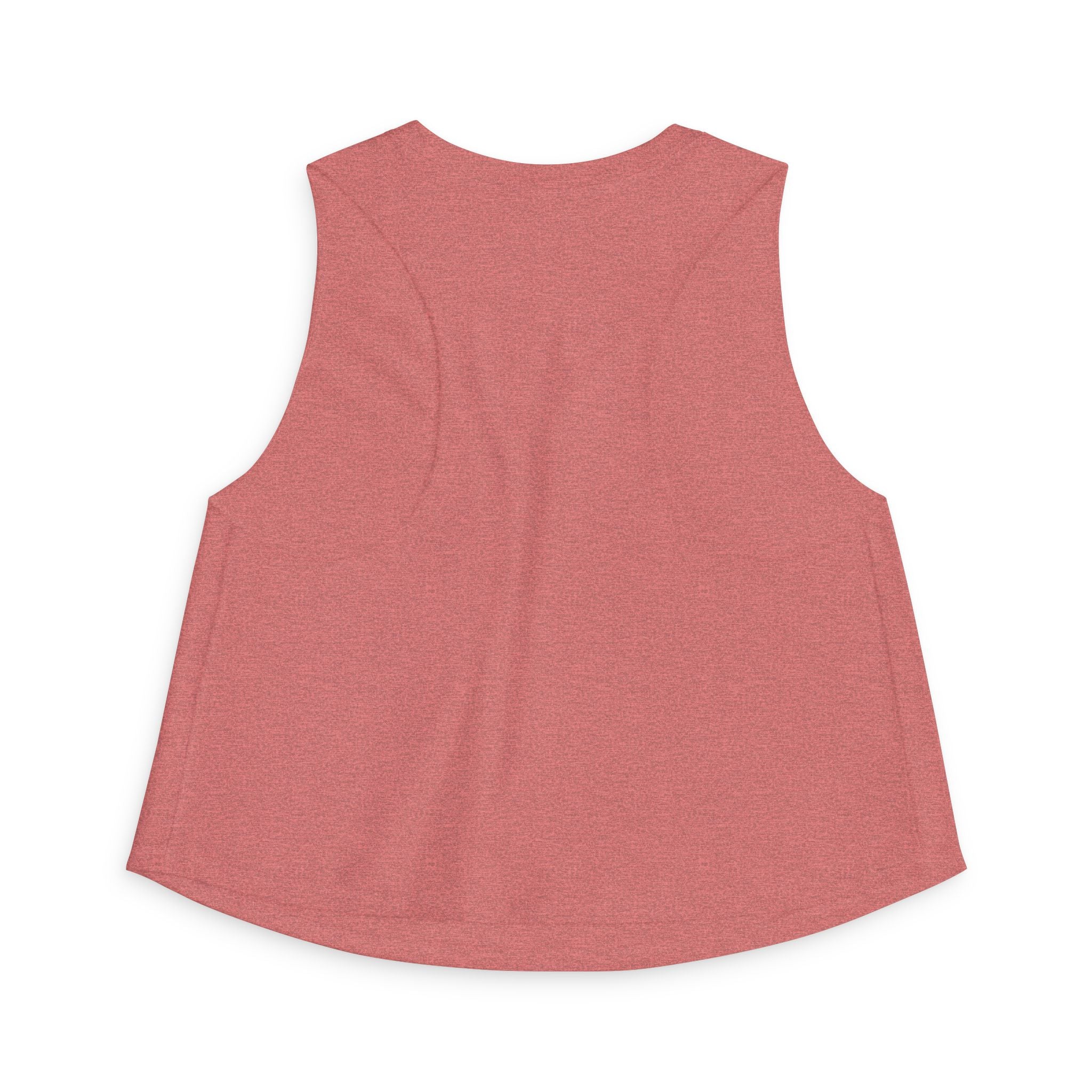 Women's Crop Top — Minimal White Cropped Tank