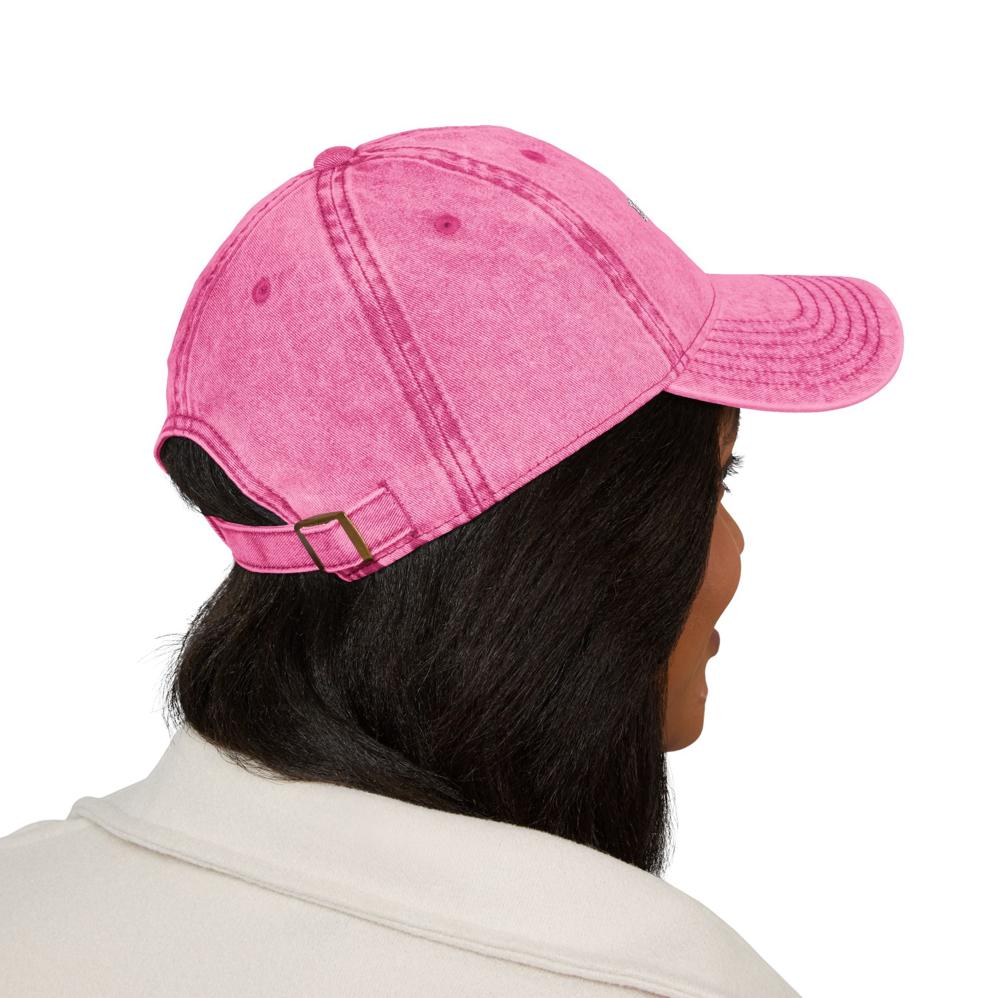 Vintage Embroidered Cap — "INVESTIGALS.COM" Cotton Baseball Hat
